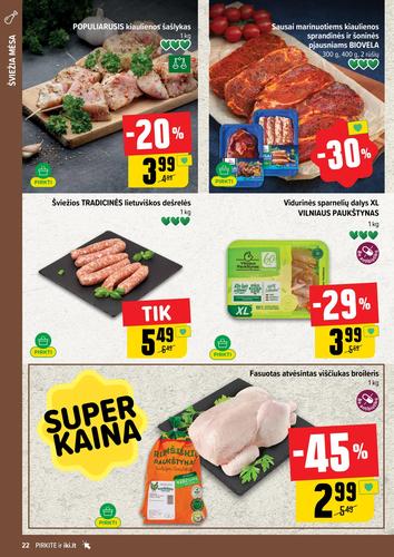 IKI akcijų leidinys "IKI Kaininis leidinys Nr. 32" nuo rugpjūčio 4 d.