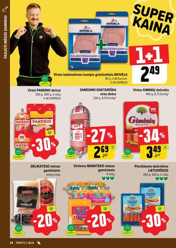 IKI akcijų leidinys "IKI Kaininis leidinys Nr. 32" nuo rugpjūčio 4 d.