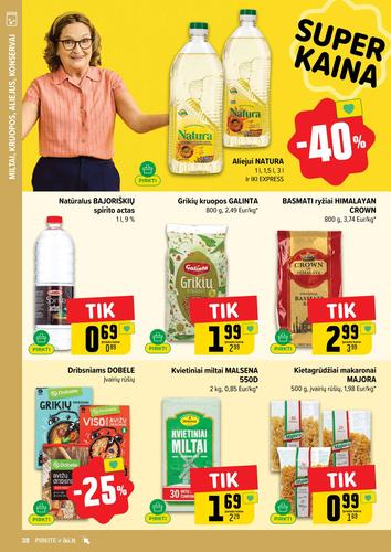 IKI akcijų leidinys "IKI Kaininis leidinys Nr. 32" nuo rugpjūčio 4 d.