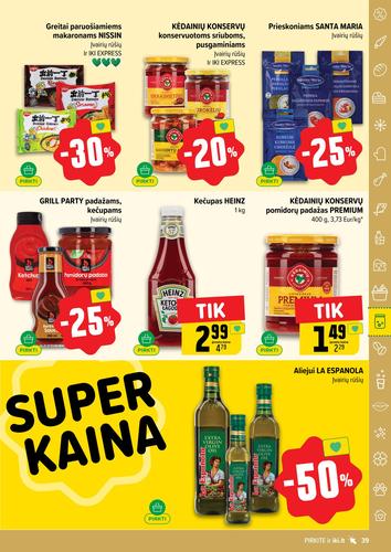 IKI akcijų leidinys "IKI Kaininis leidinys Nr. 32" nuo rugpjūčio 4 d.