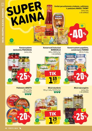 IKI akcijų leidinys "IKI Kaininis leidinys Nr. 32" nuo rugpjūčio 4 d.