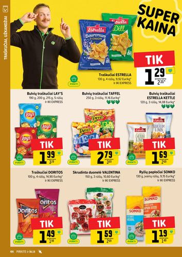 IKI akcijų leidinys "IKI Kaininis leidinys Nr. 32" nuo rugpjūčio 4 d.