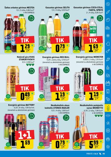 IKI akcijų leidinys "IKI Kaininis leidinys Nr. 32" nuo rugpjūčio 4 d.