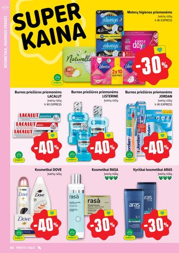 IKI akcijų leidinys "IKI Kaininis leidinys Nr. 32" nuo rugpjūčio 4 d.