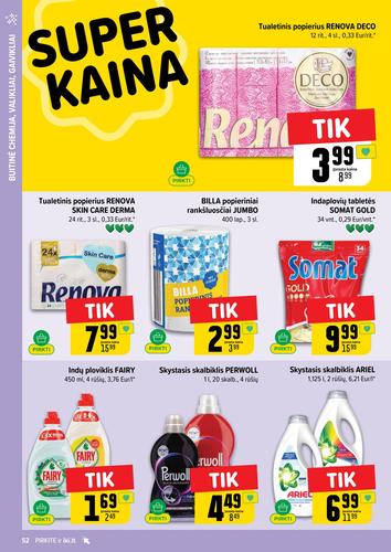 IKI akcijų leidinys "IKI Kaininis leidinys Nr. 32" nuo rugpjūčio 4 d.