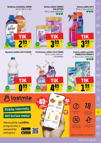 IKI akcijų leidinys "IKI Kaininis leidinys Nr. 32" nuo rugpjūčio 4 d.