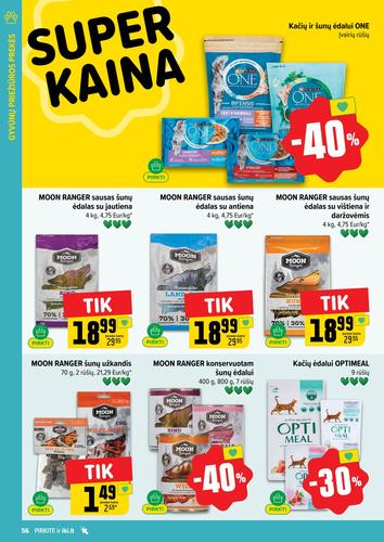IKI akcijų leidinys "IKI Kaininis leidinys Nr. 32" nuo rugpjūčio 4 d.