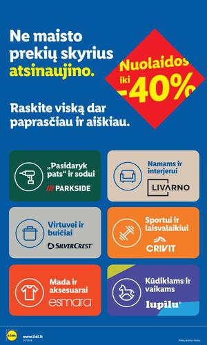 LIDL ne maisto prekių leidinys nuo birželio 8 d.