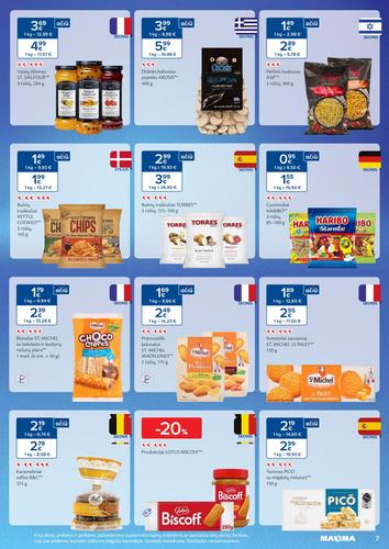 MAXIMA akcijų leidinys Nr. 32 nuo rugpjūčio 5 d.